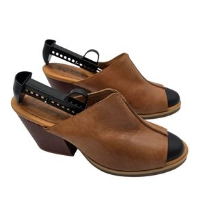 Kork Ease Leather Cammi‎ Platform Wedges Sandals Size 11
